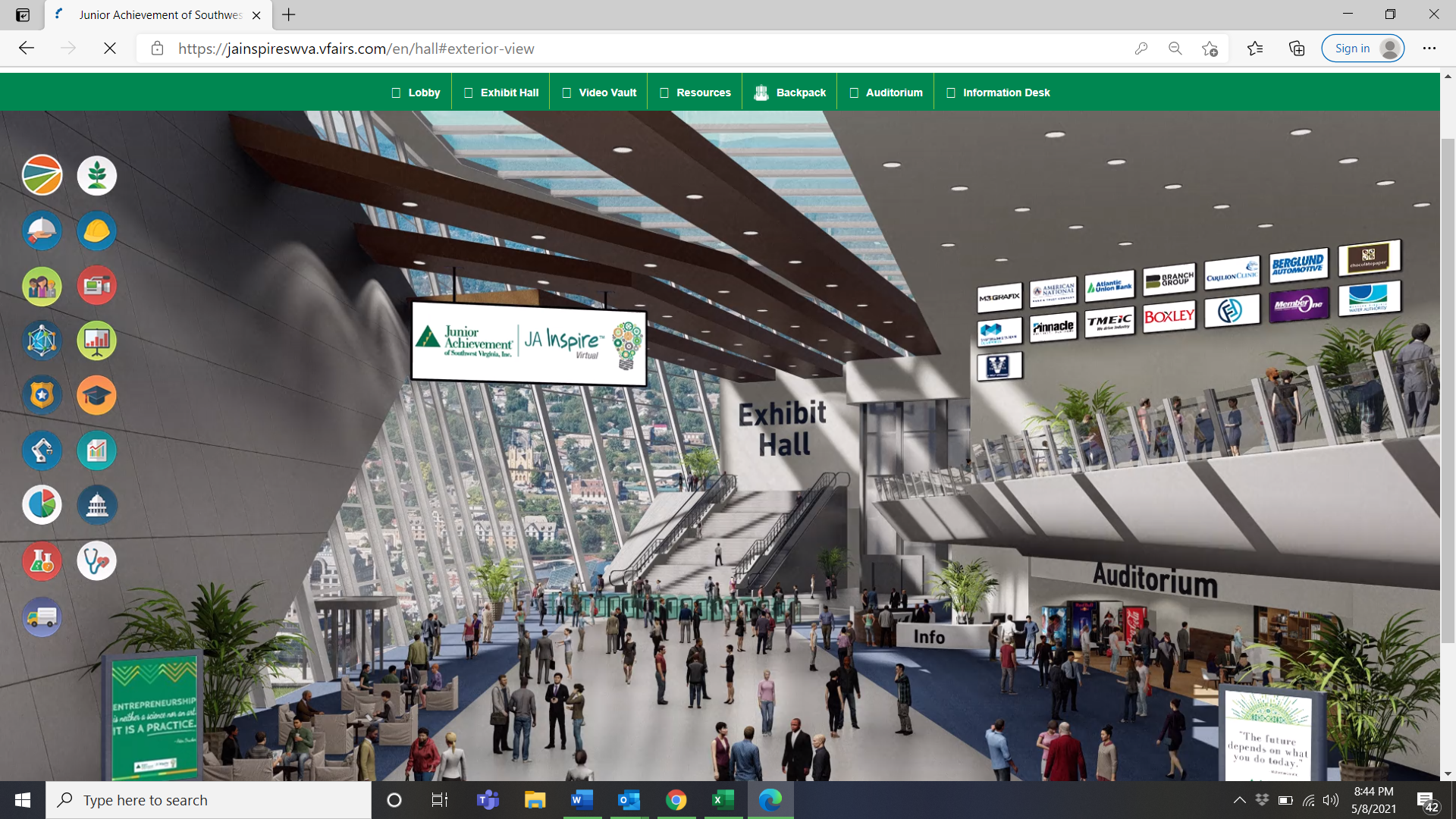 JA Inspire Virtual Career Fair 2022