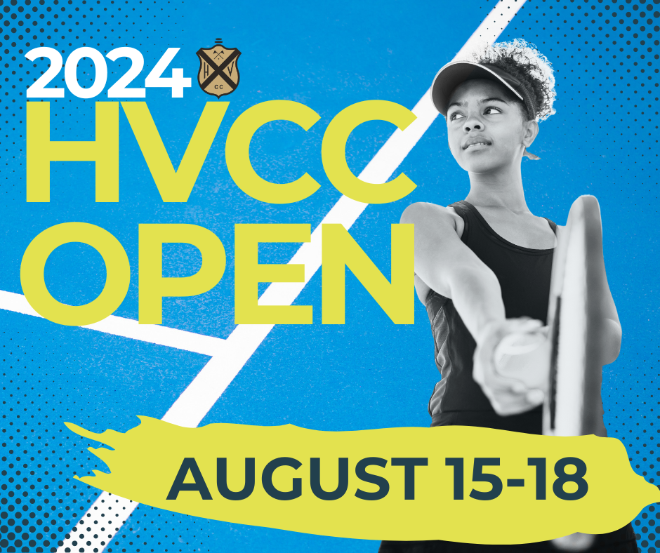 2024 HVCC Open- Men's and Women's Open Tennis Tournament