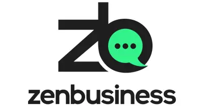 Logo for sponsor ZenBusiness